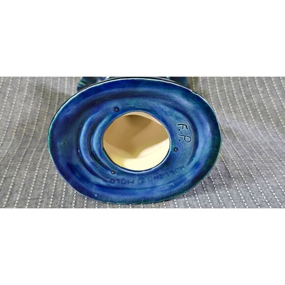 Vintage Holland Mold Cherub Dolphin Mold Soap Dish - Picture 8 of 9